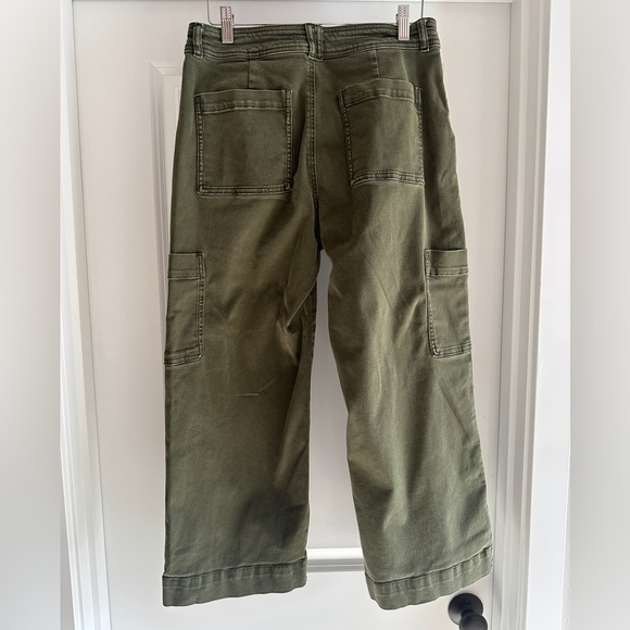 Studio Blue Olive Green Cargo Pants 29 - Picture 2 of 12